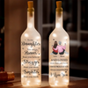 I Am So Proud Of You - Family Personalized Custom Bottle Lamp - Gift For Mom, Daughter