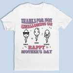 Show Some Love Every Single Day - Family Personalized Custom Unisex T-shirt, Premium T-shirt, Hoodie - Mother's Day, Gift For Mom