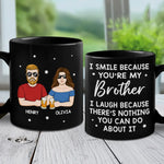 Family Is Our Greatest Blessing - Family Personalized Custom Black Mug - Gift For Family Members