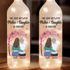 Life Is Sweeter With A Daughter - Family Personalized Custom Bottle Lamp - Gift For Mom, Daughter
