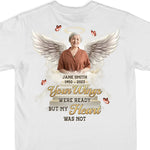 Custom Photo The Song Is Ended, But The Melody Lingers On - Memorial Personalized Custom Back Printed Unisex T-shirt, Hoodie, Sweatshirt - Sympathy Gift For Family