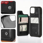 Love Grows Best In A Happy Family - Family Personalized Custom Leather Flip Wallet Phone Case - Mother's Day Gift For Mom, Grandma
