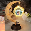 Love You Now And Forever - Dog & Cat Personalized Custom Moon Lamp Light - Gift For Pet Owners, Pet Lovers