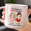 I’d Do Anything For You - Bestie Personalized Custom Marble Mug - Gift For Best Friends, BFF, Sisters