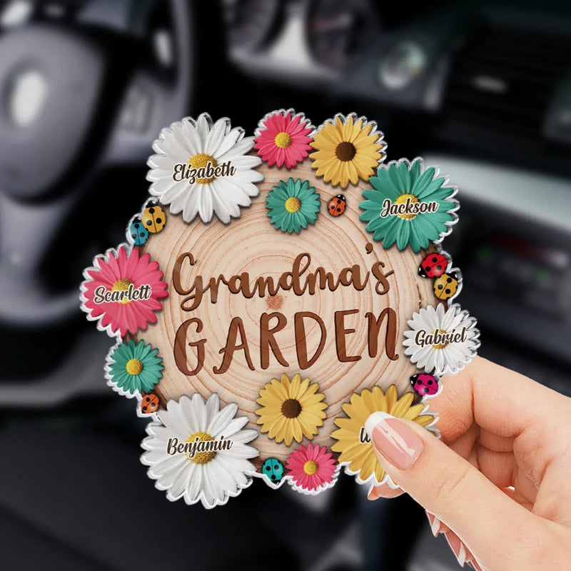 My Kids Are My Greatest Joy - Family Personalized Custom Car Visor Clip - Gift For Mom, Grandma