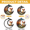 A Little Bit Of Chaos, A Whole Lot Of Love - Dog & Cat Personalized Window Hanging Suncatcher - Gift For Pet Owners, Pet Lovers
