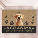 Pets Fill Our Hearts - Dog & Cat Personalized Custom Home Decor Decorative Mat - House Warming Gift For Pet Owners, Pet Lovers
