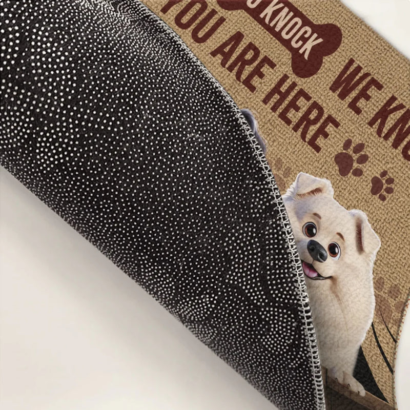 The Wag Of A Tail Is The Purest Form Of Love - Dog Personalized Custom Home Decor Decorative Mat - House Warming Gift For Pet Owners, Pet Lovers