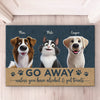 Pets Fill Our Hearts - Dog & Cat Personalized Custom Home Decor Decorative Mat - House Warming Gift For Pet Owners, Pet Lovers