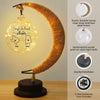 Because Best Friends Make Life So Much Brighter - Bestie Personalized Custom Moon Lamp Light - Gift For Best Friends, BFF, Sisters
