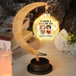 Different Roots, Same Soul - Bestie Personalized Custom Moon Lamp Light - Gift For Best Friends, BFF, Sisters