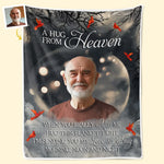 Custom Photo The Love Of A Family Is A Life's Greatest Blessing - Memorial Personalized Custom Blanket - Sympathy Gift For Family Members