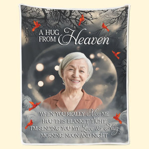 Photo personnalisée L'amour d'une famille est la plus grande bénédiction d'une vie - Couverture commémorative personnalisée - Cadeau de condoléances pour les membres de la famille
