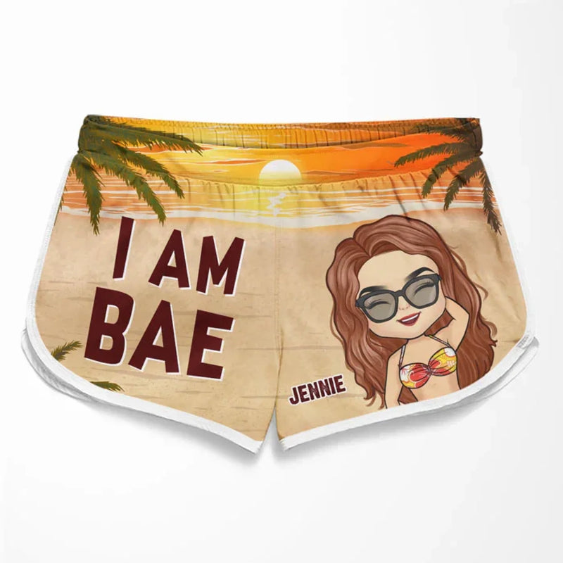 Lost In The Sunshine, Found In Each Other - Funny Personalized Custom Tropical Hawaiian Aloha Couple Beach Shorts - Summer Vacation Gift, Birthday Party Gift For Husband Wife, Anniversary