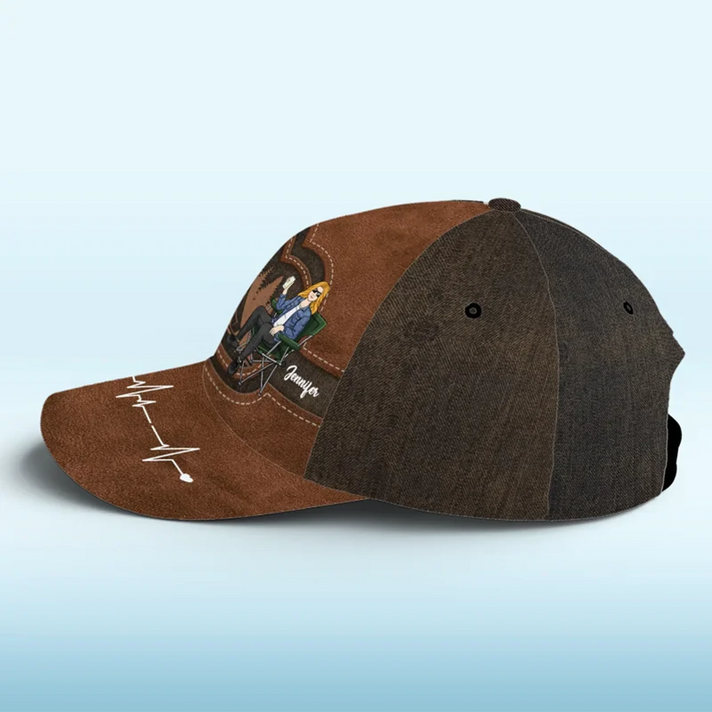 Real Freedom Lies In Wildness - Camping Personalized Custom Hat, All Over Print Classic Cap - Gift For Camping Lovers, Yourself
