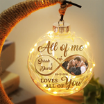 Custom Photo Through Every Lifetime, I’d Choose You - Couple Personalized Custom Moon Lamp Light - Gift For Wife, Husband, Couple