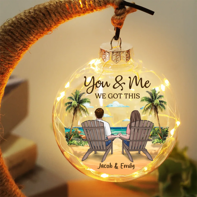 Two Souls, One Love, Forever Intertwined - Couple Personalized Custom Moon Lamp Light - Gift For Husband Wife, Anniversary