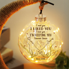 You Are My Always And Forever - Couple Personalized Custom Moon Lamp Light - Gift For Husband Wife, Anniversary