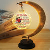 You Are The Love Story I Always Dreamed Of - Couple Personalized Custom Moon Lamp Light - Gift For Husband Wife, Anniversary