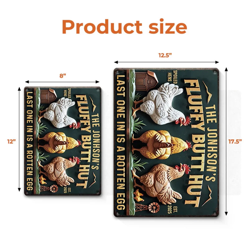 Last One In Is A Rotten Egg - Family Personalized Custom Home Decor Metal Sign - House Warming Gift For Yourself, Husband Wife, Best Friends, Family Members