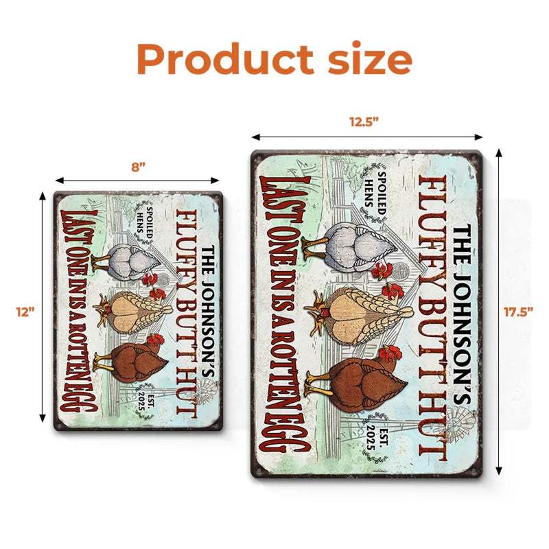 A Fun Way To Add Some Personality To Your Home - Family Personalized Custom Home Decor Metal Sign - House Warming Gift For Yourself, Husband Wife, Best Friends, Family Members