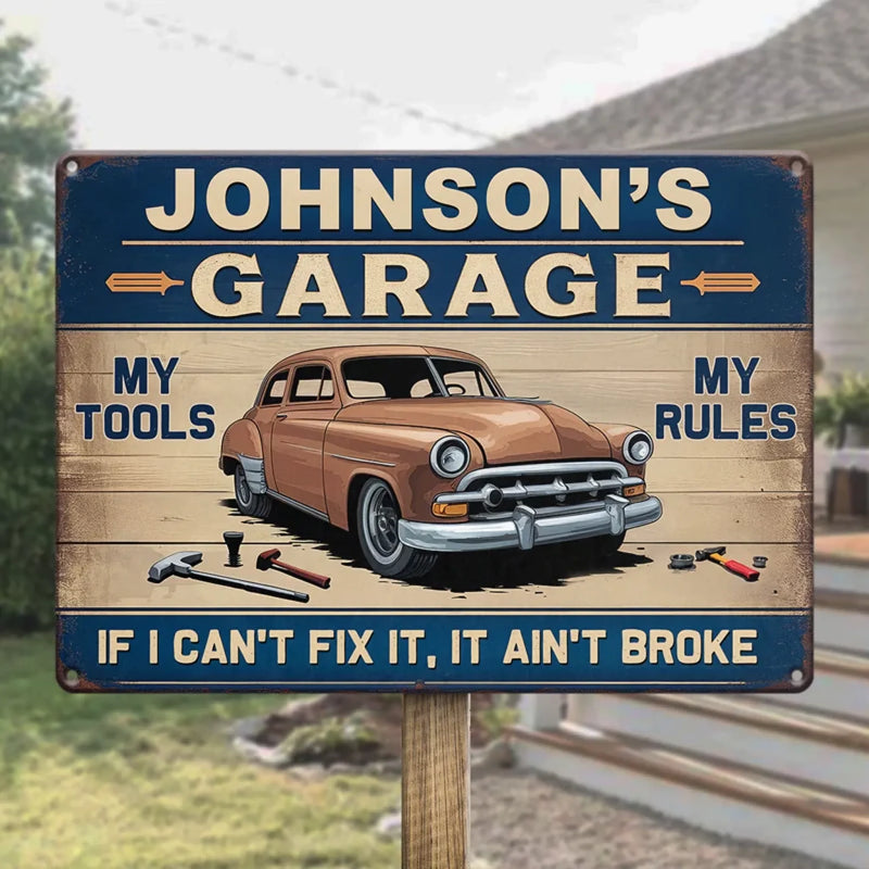 Perfect For The Family That Loves To Keep Things Light - Family Personalized Custom Home Decor Metal Sign - House Warming Gift For Yourself, Husband Wife, Best Friends, Family Members