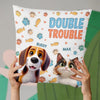 Mess Now, Cuddles Later - Dog & Cat Personalized Custom 3D Inflated Effect Printed Pillow - Gift For Pet Owners, Pet Lovers