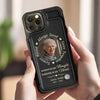 Custom Photo Always Remembered, Deeply Missed - Memorial Personalized Custom Leather Flip Wallet Phone Case - Sympathy Gift For Family Members
