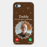 Custom Photo Your Love Will Never Fade - Memorial Personalized Custom Clear Phone Case - Sympathy Gift For Family Members