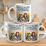 My Best Friend Comes With A Wagging Tail - Dog Personalized Custom Mug - Gift For Pet Owners, Pet Lovers