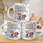 Home Is Where The Fur Sticks To Everything - Dog & Cat Personalized Custom 3D Inflated Effect Printed Mug - Gift For Pet Owners, Pet Lovers