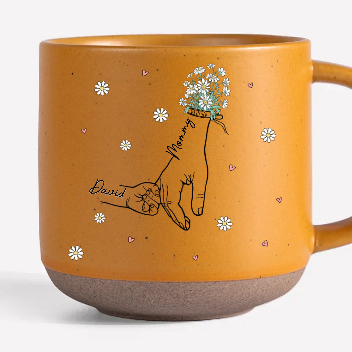 Perfect For Honoring The Woman Who Does It All - Family Personalized Custom Printed Pottery Mug - Gift For Mom, Grandma