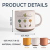 A Thoughtful Gift For The One Who Loves In Every Role - Family Personalized Custom Printed Pottery Mug - Gift For Mom, Grandma