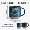 Let Her Know Her Love Grows With Every Generation - Family Personalized Custom Printed Pottery Mug - Gift For Mom, Grandma