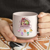 Because Her Love Only Grows Stronger With Time - Family Personalized Custom Printed Pottery Mug - Gift For Mom, Grandma