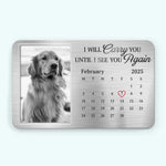 Custom Photo Always In My Heart, Forever My Friend - Memorial Personalized Custom Aluminum Wallet Card - Sympathy Gift For Pet Owners, Pet Lovers