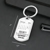 Custom Photo The Moment You Became My Mommy - Family Personalized Custom Keychain - Mother's Day, Baby Shower Gift, Gift For First Mom