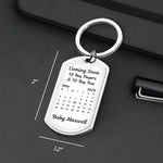 Custom Photo Waiting For The Sweetest Hello - Family Personalized Custom Keychain - Mother's Day, Baby Shower Gift, Gift For First Mom
