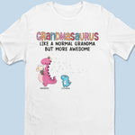 Custom Name Grandma Dinosaur Gifts for Grandmas - Personalized Apparel