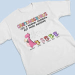 Custom Name Grandma Dinosaur Gifts for Grandmas - Personalized Apparel