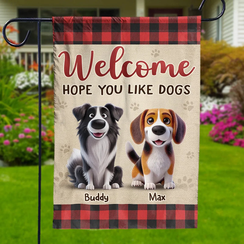 Paws, Play, Repeat - Dog Personalized Custom Flag - Gift For Pet Owners, Pet Lovers