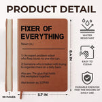 Also Known As - Coworker Personalized Custom Leather Journal - Appreciation, Retirement Gift For Coworkers, Work Friends, Colleagues