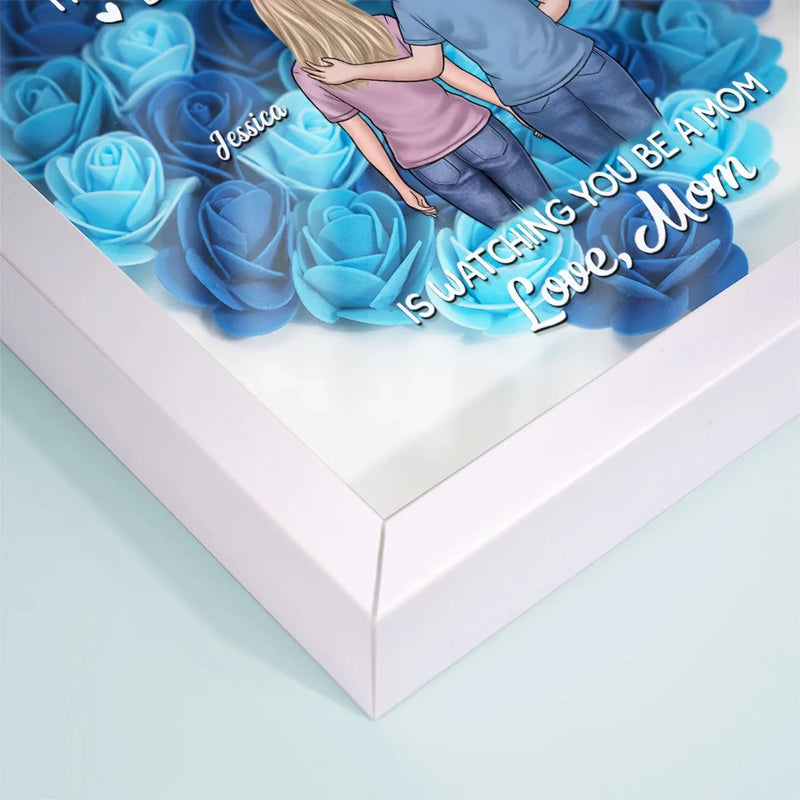 The Only Thing Better Than Being Your Mother - Family Personalized Custom Flower Shadow Box - Mother's Day, Gift For Daughter