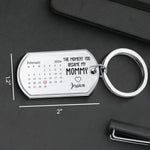 Custom Photo My Mom Is The Best - Family Personalized Custom Keychain - Mother's Day, Baby Shower Gift, Gift For First Mom