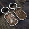 Custom Photo Your Spirit Shines On - Memorial Personalized Custom Keychain - Sympathy Gift For Family Members