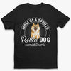 Furry Friend, Forever Mine - Dog Personalized Custom Unisex T-shirt, Premium T-shirt, Hoodie - Gift For Pet Owners, Pet Lovers