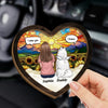 Gone From My Side, But Never From My Heart - Dog Personalized Custom Car Visor Clip - Gift For Pet Owners, Pet Lovers