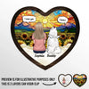 Gone From My Side, But Never From My Heart - Dog Personalized Custom Car Visor Clip - Gift For Pet Owners, Pet Lovers
