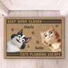 Don’t Let The Cat Fool You - Cat Personalized Custom Home Decor Decorative Mat - House Warming Gift For Pet Owners, Pet Lovers
