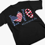 Home Is Wherever Grandma Is - Family Personalized Custom Unisex T-shirt, Premium T-shirt, Hoodie - 4th Of July, Mother's Day, Gift For Grandma